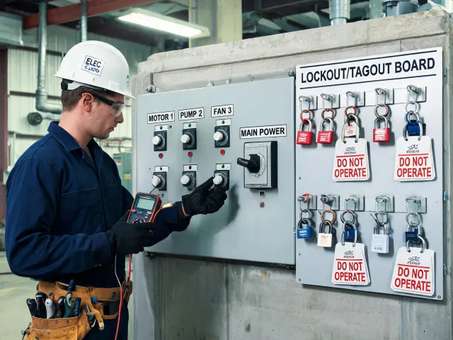 Manufacturing control panel