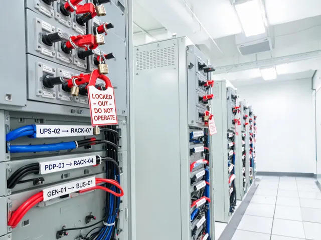 Data center electrical room