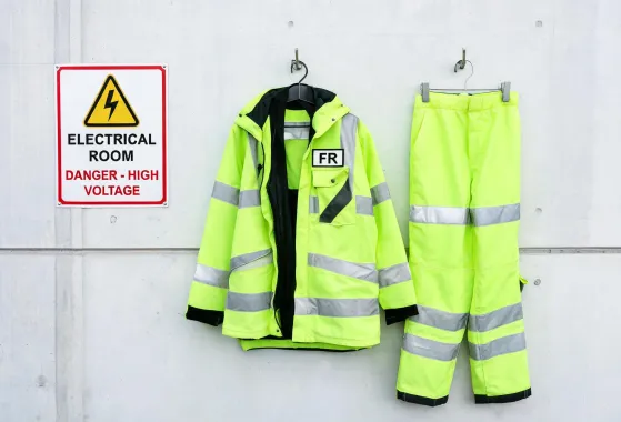 Hi vis FR workwear
